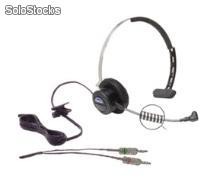 Hp-pc - headset para voip c/ pino p-2 - para uso profissional