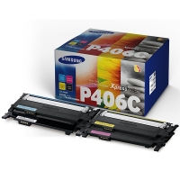 HP SU375A (Samsung CLT-P406C) multipack toner negro + 3 colores (original)