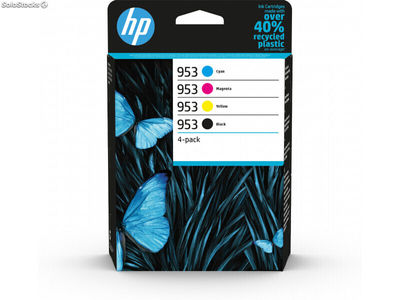 HP Tinten Multipack - NR.953 Serie (Schwarz,Cyan,Magenta,Gelb) 6ZC69AE