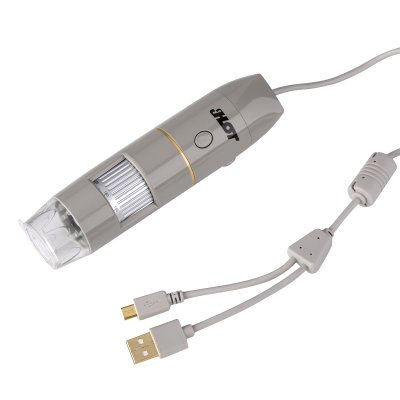 Ht-60L usb Microscope - 500 Zoom, 8 LEDs, 2592x1944 Resolutions, 5MP cmos, dsp, - Foto 2