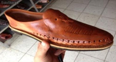 Huarache zapatos color marrón para hombre hs-cv-067
