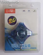 Hub USB 2.0. 4 puertos