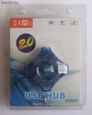 Hub USB 2.0. 4 puertos