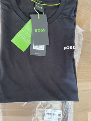 Hugo Boss contrast logo t-shirt wholesale - Zdjęcie 2