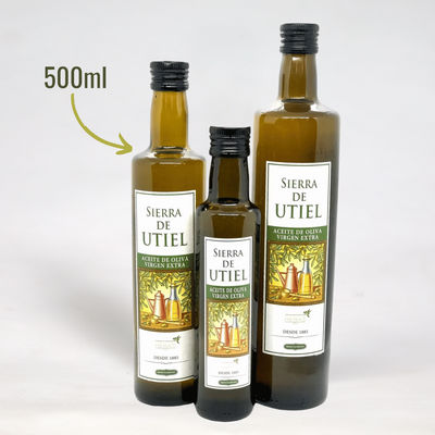 Huile d&amp;#39;olive extra vierge 500ml spagnole pressée à froid bouteille en verre - Photo 2