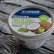 Huile de Coco Blanchie Bio Biofood 500ml