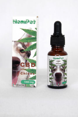 Huile de graine de CBD pour chien - CBD seed oil for dog (1000 mg / 3% / 20 ml)