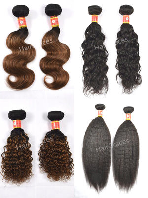 Human hair bundles, tissage brésilien naturels cheveux, lace perruques