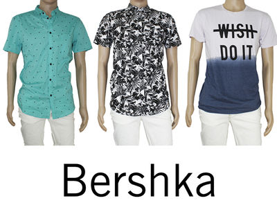 Hurtownia markowej odzieży sprzeda odzież damską męską marki BERSHKA