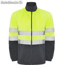 Hv altair fleece jacket s/l lead/fluor yellow ROHV93050323221 - Foto 2