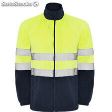 Hv altair fleece jacket s/l lead/fluor yellow ROHV93050323221 - Photo 4