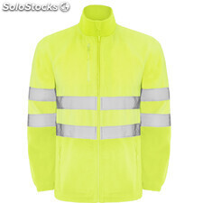 Hv altair fleece jacket s/s lead/fluor yellow ROHV93050123221