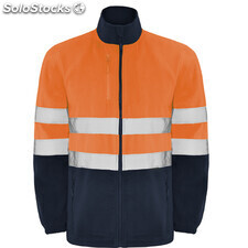 Hv altair fleece jacket s/xxxl lead/fluor yellow ROHV93050623221