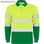 Hv polaris long sleeve polo shirt s/l fluor yellow/garden green ROHV93060352221 - Photo 3