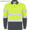 Hv polaris long sleeve polo shirt s/s lead/fluor yellow ROHV93060123221 - Photo 2