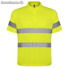 Hv polaris polo shirt s/l lead/fluor yellow ROHV93020323221