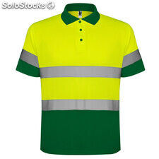 Hv polaris polo shirt s/l lead/fluor yellow ROHV93020323221 - Photo 3