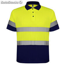 Hv polaris polo shirt s/m lead/fluor yellow ROHV93020223221 - Photo 4