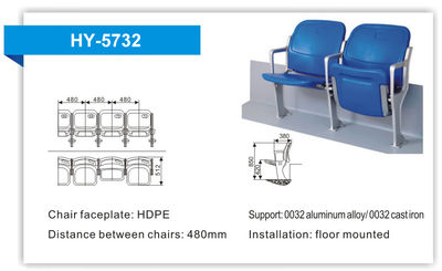 HY-5732 butaca deportiva asientos estadio butacas estadio manufacturero - Foto 4