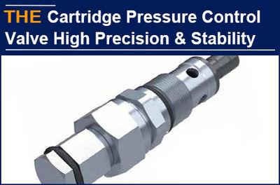 Hydraulic Cartridge Pressure Control Valve High Precision &amp; Stability