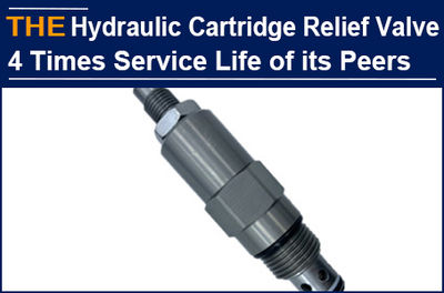 Hydraulic Cartridge Relief Valve problem was not solved twice by original manufa