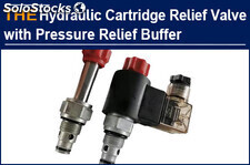 Hydraulic Cartridge Relief Valve with Pressure Relief Buffer, AAK replaced Greek