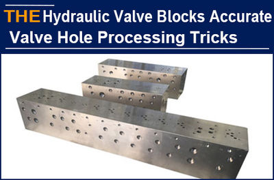 Hydraulic valve blocks with no deviation in valve hole accuracy, AAK replaced Ru