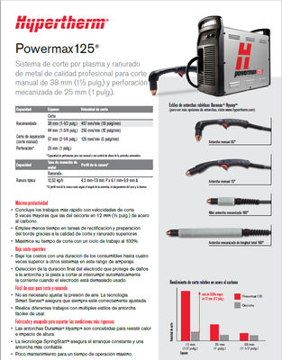 Hypertherm powermax 125 - Foto 2