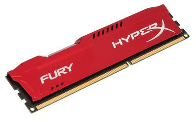 Hyperx fury red 4GB 1600MHZ DDR3 4GB DDR3 1600MHZ m