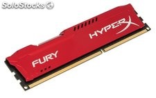 Hyperx fury red 8GB 1600MHZ DDR3
