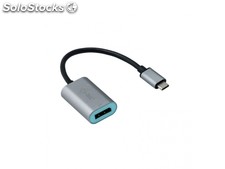 i-tec usb c auf Display Port Metal Adapter 1x dp 4K Ultra hd C31METALDP60HZ