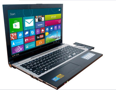 i7 Core 15,6-calowy ultracienki laptop do gier Notebook Komputer PC Laptop biuro - Zdjęcie 3