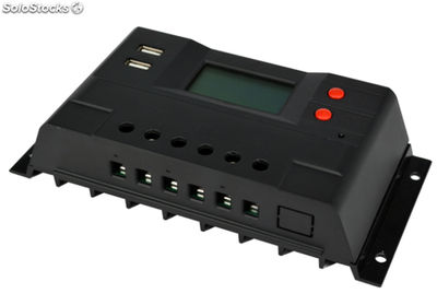Identificação automática de LCD controlador de sistema solar 30A 12V/24V - Foto 3
