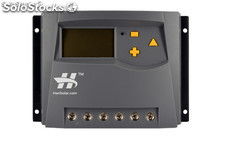 Identificação automática de LCD para controlador de sistema solar 50A 12V/24V