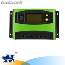 Identificação automática dos de LCD controlador de sistema solar 40A 12V/24V