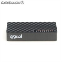 iggual FES800 Fast Ethernet Switch 8x10-100 Mbps