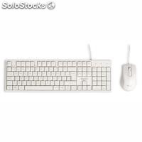 iggual Kit teclado y ratón cmk-business blanco