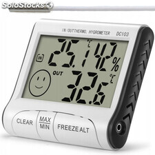 Igrometro digitale termometro stazione meteo + sonda 8050
