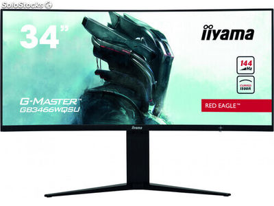 iiyama g-master Red Eagle - led-Monitor - gebogen - 86.462 cm (34)