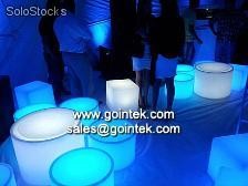 iluminação led bar pátio mobiliário