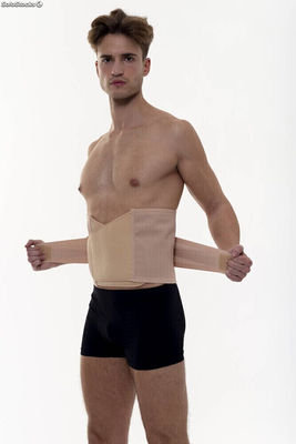 Imbragatura regolabile in velcro per il dolore lombare, Exer 522-Nude-S/M - Foto 2