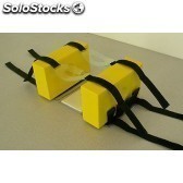 Imobilizador de cabeça para prancha cor amarelo equipamentos para resgate