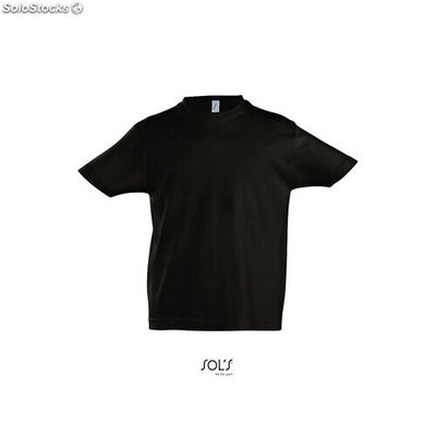 Imperial kids t-shirt 190g noir profond l MIS11770-db-l