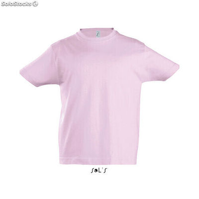 Imperial kids t-shirt 190g rose moyen l MIS11770-mp-l
