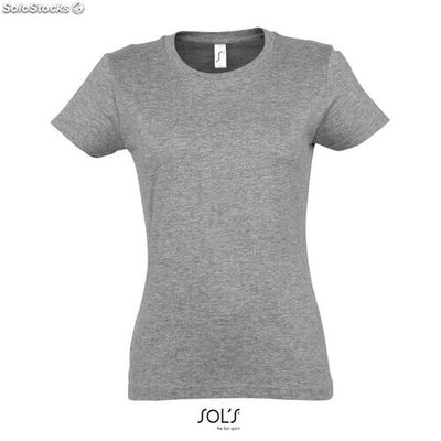 Imperial women t-shirt 190g gris chiné l MIS11502-gm-l
