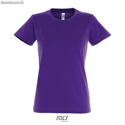 Imperial women t-shirt 190g violet foncé l MIS11502-da-l
