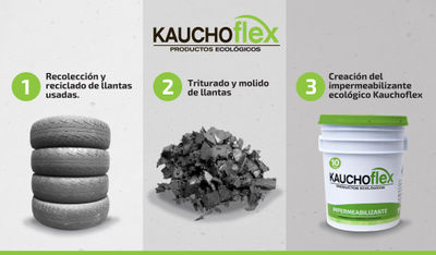 Impermeabilizante ecologico de caucho liquido reciclado KauchoFlex® Ecoprotect - Foto 5