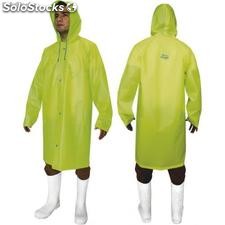 Impermeable gabarina lluvia con botones