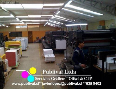 Imprenta -servicio gráfico offset y ctp- publival - Foto 2