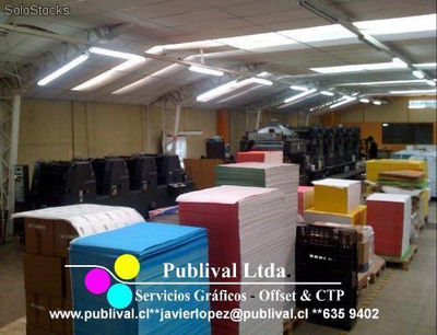 Imprenta -servicio gráfico offset y ctp- publival - Foto 4